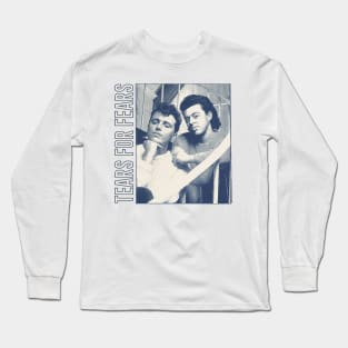 Tears For Fears • • Retro Style Aesthetic Design Long Sleeve T-Shirt